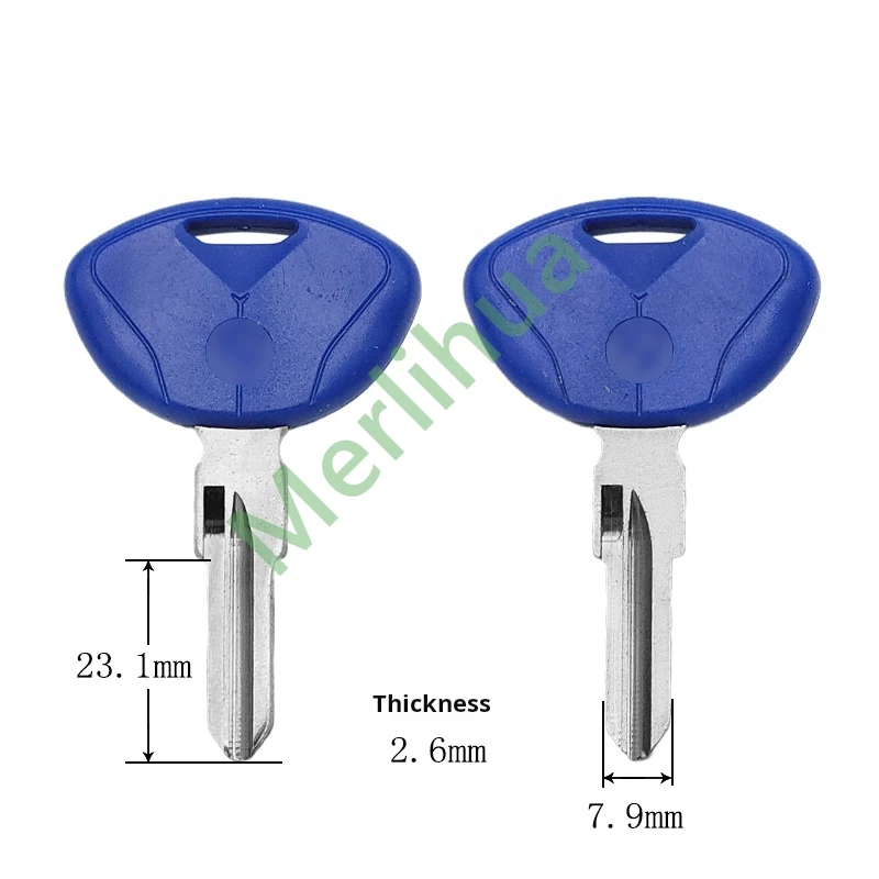 مفتاح دراجة نارية BMW، مناسب لـ: دواسة دراجة نارية BMW C1 C1-200 C600 C650GT جنين مفتاح رياضي (يمكن وضع شريحة مضادة للسرقة).