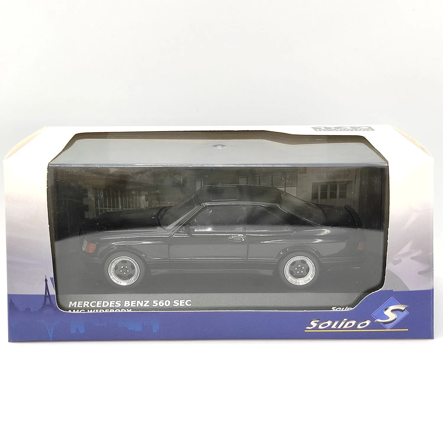 

Diecast 1/43 Scale SolidoS BENZ 560SEC AMG Alloy Car Model