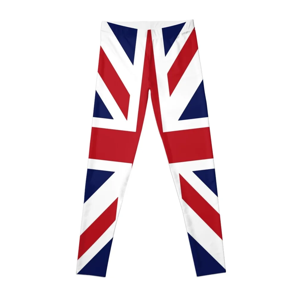 

Union Jack Flag of the UK Leggings active wear gym clothing legging pants raises butt Womens Leggings