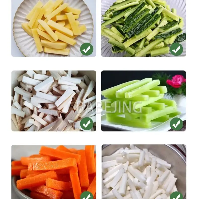 2026 الفولاذ المقاوم للصدأ دليل قطاعة البطاطس جديد متعدد الوظائف آلة قطع الخضار شفط كأس الساق أداة المطبخ