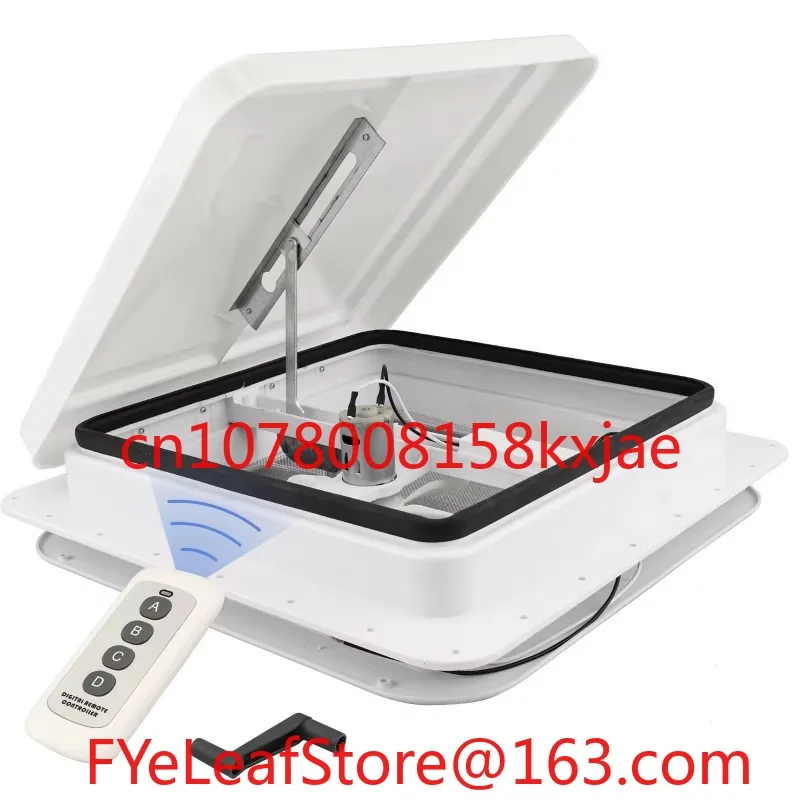 14-Inch RV Roof Vents RV Room with Fan Exhaust Hood