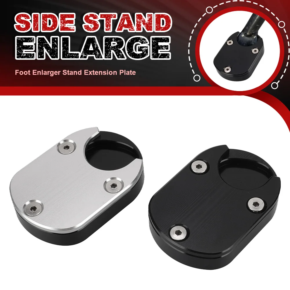 

FOR Aprilia RS660 Tuono 660 2021 2022 2023 2024 RS 660 Motorcycle Accessories Side Stand Enlarger Kickstand Enlarge Plate Pad