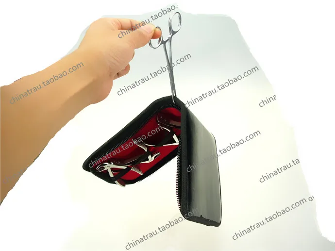 Medical JZ 304 stainless steel forceps self-tapping Alice tissue forceps use in Veterinary Surgery skin muscle clamp Alice plier
