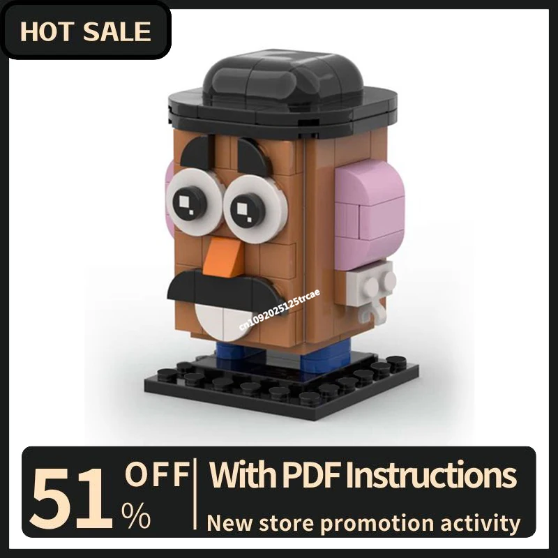 New Popular Toys Movie Series Toy Storyed Mr Potato square head Figures Model Blocks DIY creative ideas Kids Toys Birthday Gift