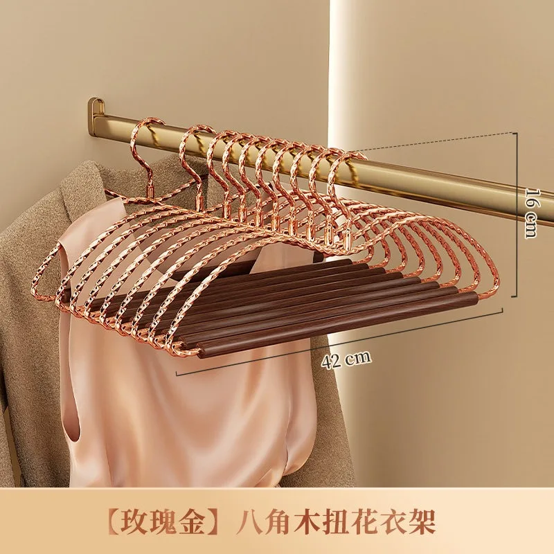 

Compact Short Neck Garment Hanger Non Slip Traceless Design Height Saving Slim Hanger Household Wardrobe Special Clothes Support