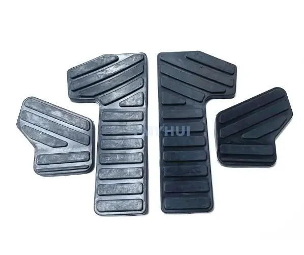 

For Hyundai R80/150/210/215/225/305-7 Excavator Walking Foot Pedal Rubber Cover Foot Leather Foot Rubber