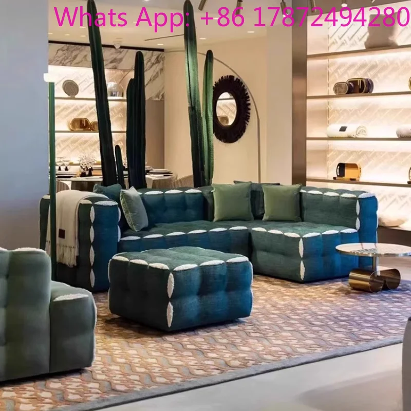 

New Collection Living Room Sofas Module Leisure Combination Sofa Designer High Sense Muebles Entrance Hall Furniture