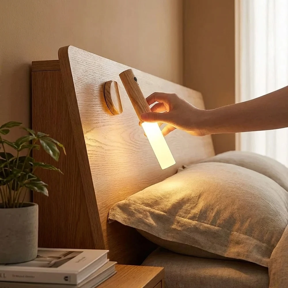 

Новинка: портативный светодиодный светильник с датчиком движения PIR, полностью автоматический, индукционный, USB, магнитный, настенный светильник для коридоров, веранд и помещений.