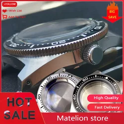 300M Diver 40mm Stainless Steel Watch Case fit 62MAS NH35 NH36 Bow Sapphire Glass Screw down Crown ceramic bezel