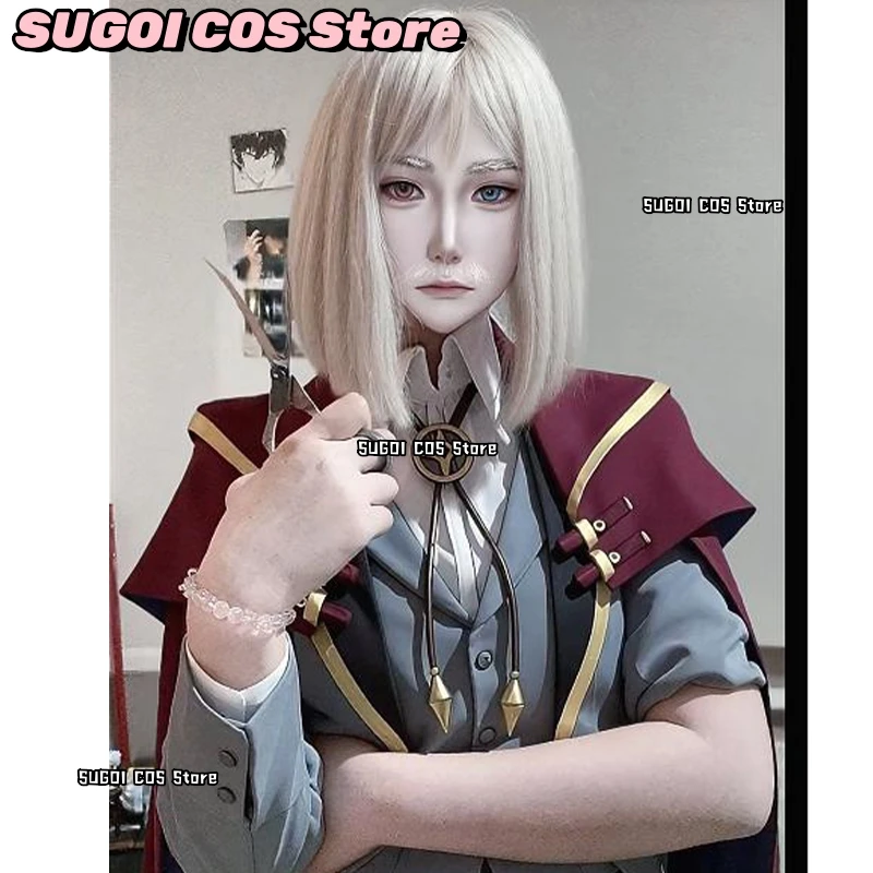 

SUGOI COS*/Синтетический парик Jack Gray для косплея по аниме Ragnarok, с волосами между глазами, для Хэллоуина, Рождества, вечеринок и ролевых игр
