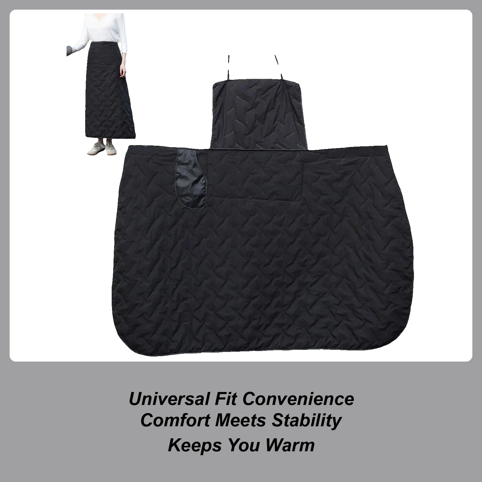 

Чехол для ног скутера, ветрозащитный, водонепроницаемый, теплый, защита для ног скутера, фартук для электронного велосипеда, одеяло, защита для зимнего вождения, снежный день, грязь