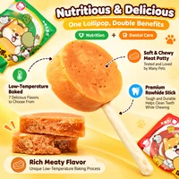 Dog Dental Chew Lollipop Snack 7 Flavors Assorted Natural Pet Treats Teeth Grinding Training Cleaning Stick Puppy Reward Toy 4