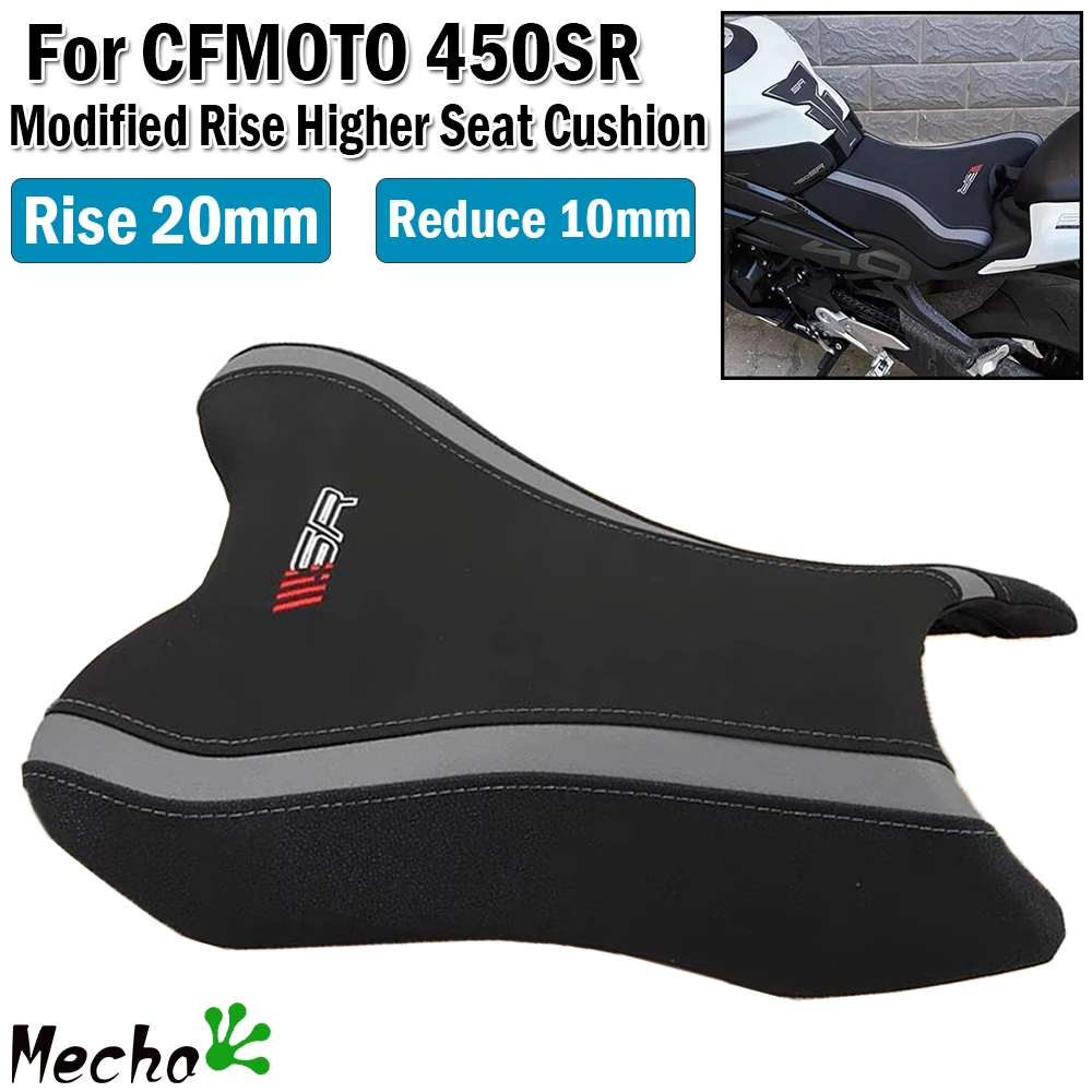 

For CFMOTO 450SR 450 SR 450SS 2024 2023 CF450-6 Motorcycle Original Factory Modified Raise/Reduce Seat Cushion Cushion