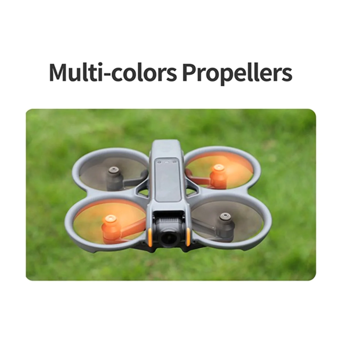 4 pares de lâminas de hélice para Avata 2 hélice 3032S lâminas mini leve drone asa acessórios preto