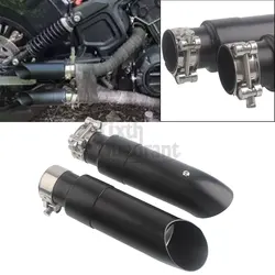 1 Set Slip-On Exhaust System Short GP Slip Ons Mufflers With DB Killer For Indian Scout Bobber Sixty Rogue Twenty15-23