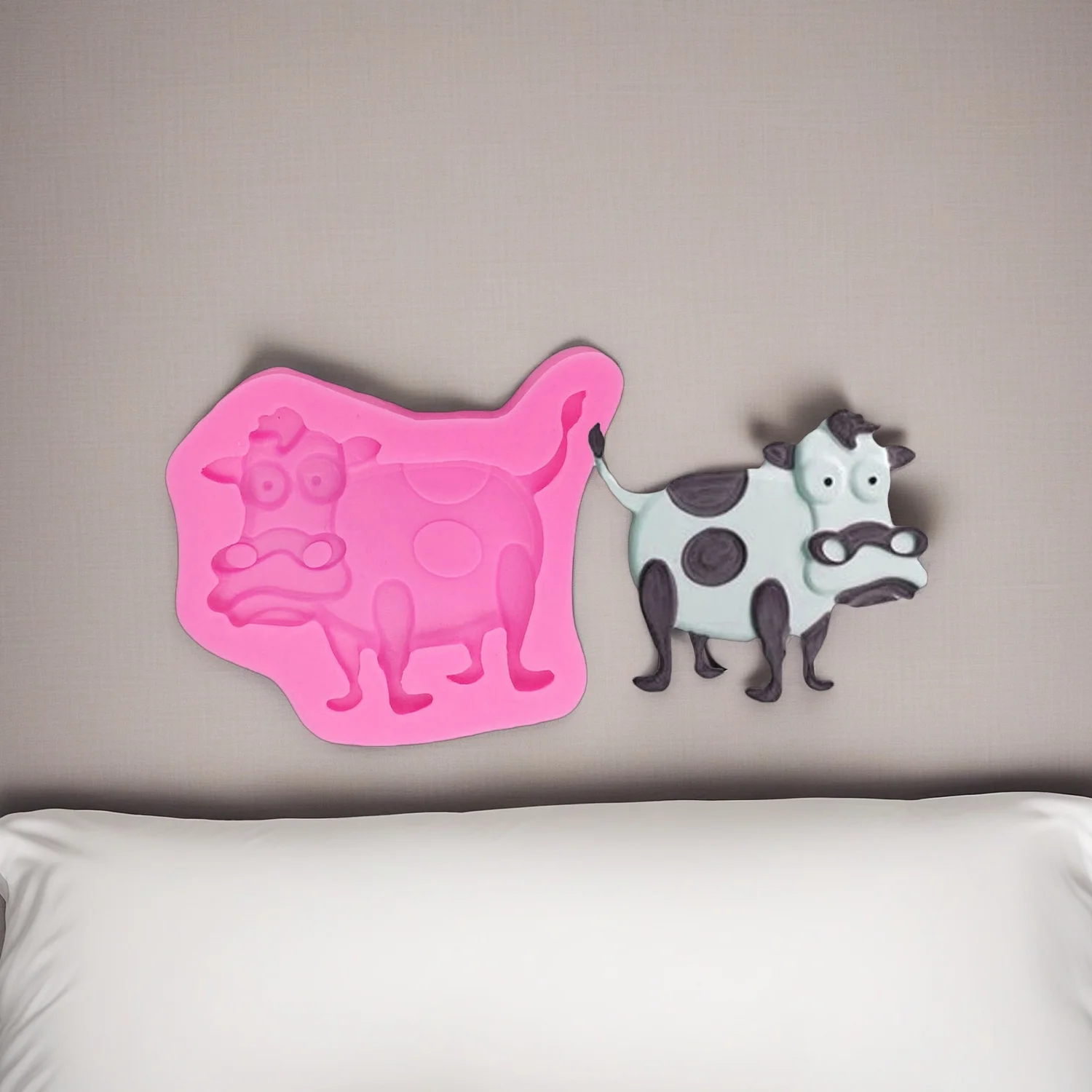 Animal theme Elephant Cow Molds Fondant Chocolate Sugarcraft Clay DIY Baking Tool for Cake