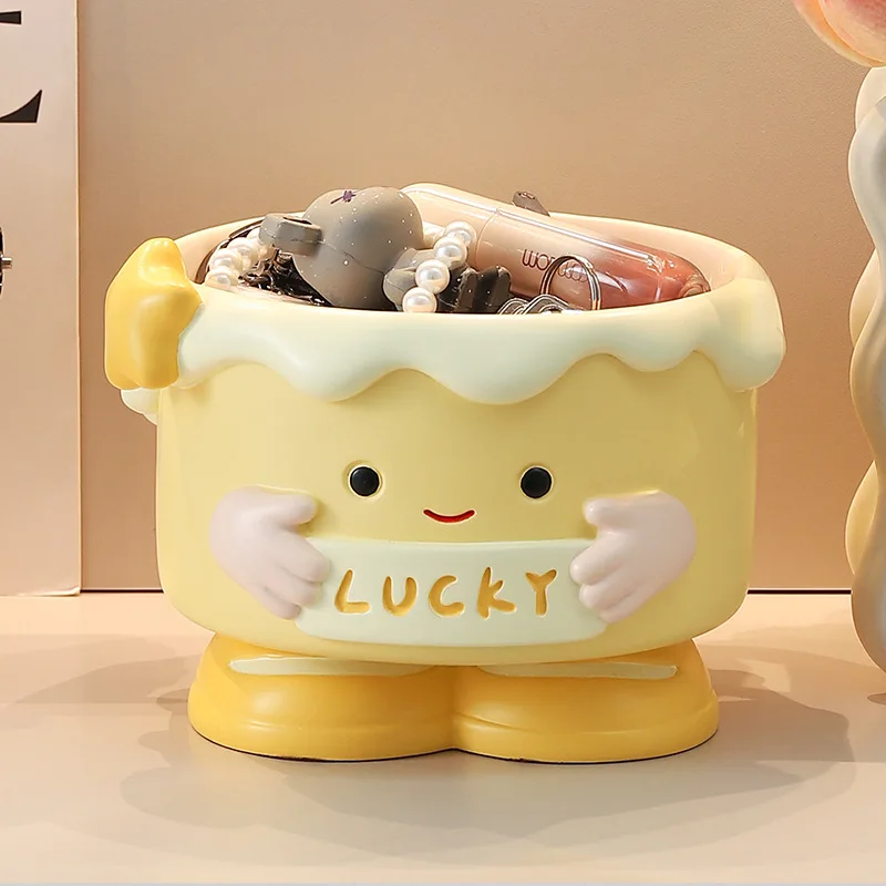 創造的な装飾ケーキ樹脂製雑貨の分類と保管、ホームコーヒーテーブルリビングルームデスクトップ装飾ギフト