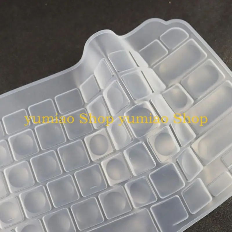 

587B Silicone Keyboards Cover for Keys Mini Mechanical Keyboards Protective Protectors Skin Case Clear