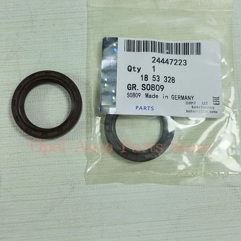 10PCS Engine Crankshaft Seal For Chevrolet Aveo Aveo5 Cruze Cadillac CTS Buick Excelle Opel Astra 24447223