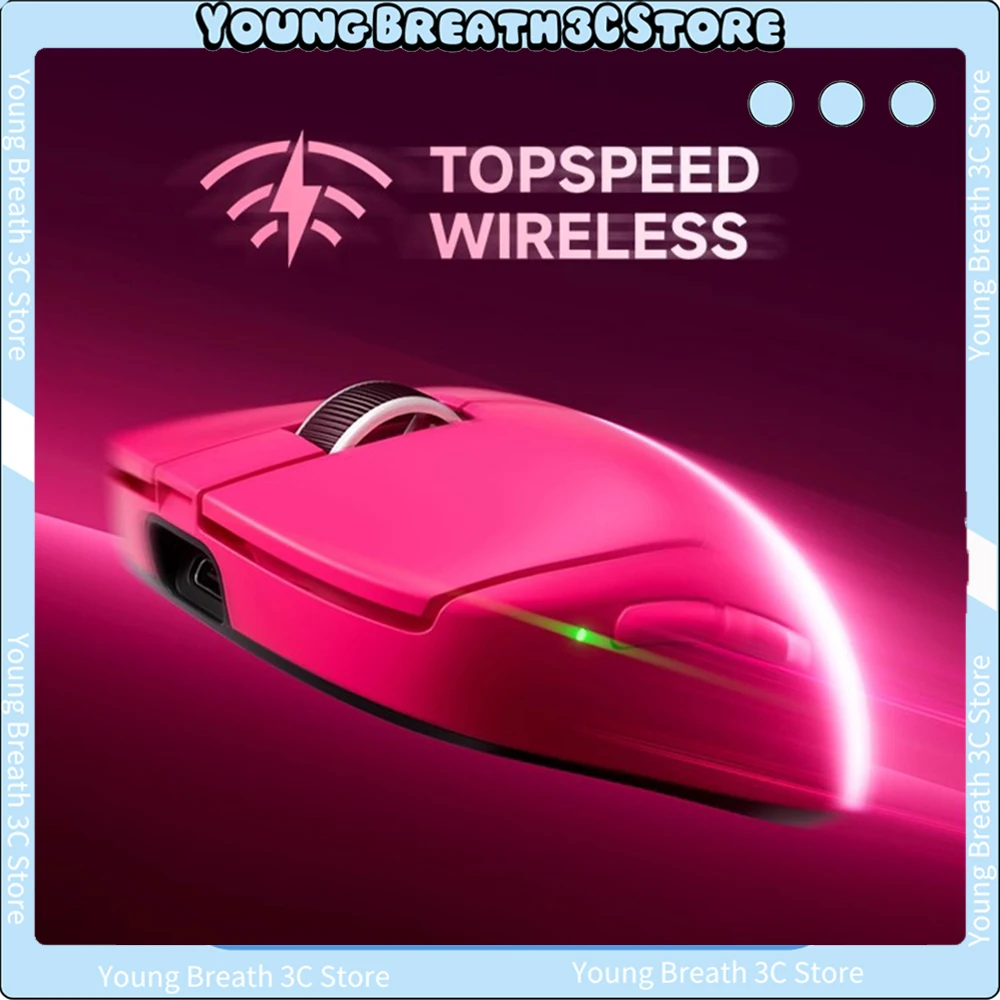 

MCHOSE A7 V2 Ultra Mouse Игровая мышь Трехрежимная беспроводная мышь 500 мАч 42000 точек на дюйм Paw3950 Ti 8k Легкая мышь A7 V2 Pro Fps в подарок