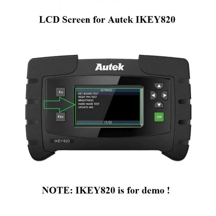 4.3inch LCD Screen Display Replacement for Autek IKEY820 Auto Key Programmer
