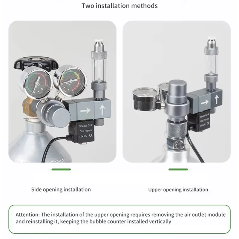 

AB66-регулятор электромагнитного клапана, двойной метр, быстрая заглушка, пенопластовый рекордер, система управления, редукционный клапан для аквариума, США