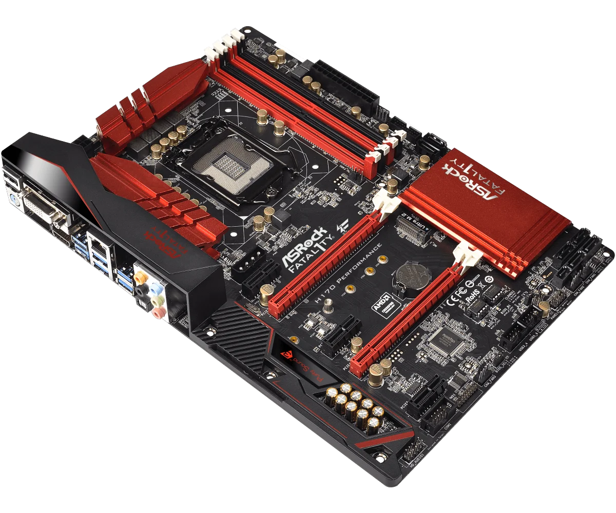ASRock FATAL1TY H170 PRESTATIES Moederbord Intel H170 LGA 1151 DDR4 64G voor i7-7700 i5-6500 i3-6100 cpu ATX Ultra M.2