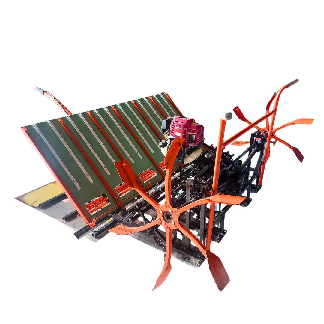 Manual rice transplanter Rice seedling planter 4/5/6 line, with engine