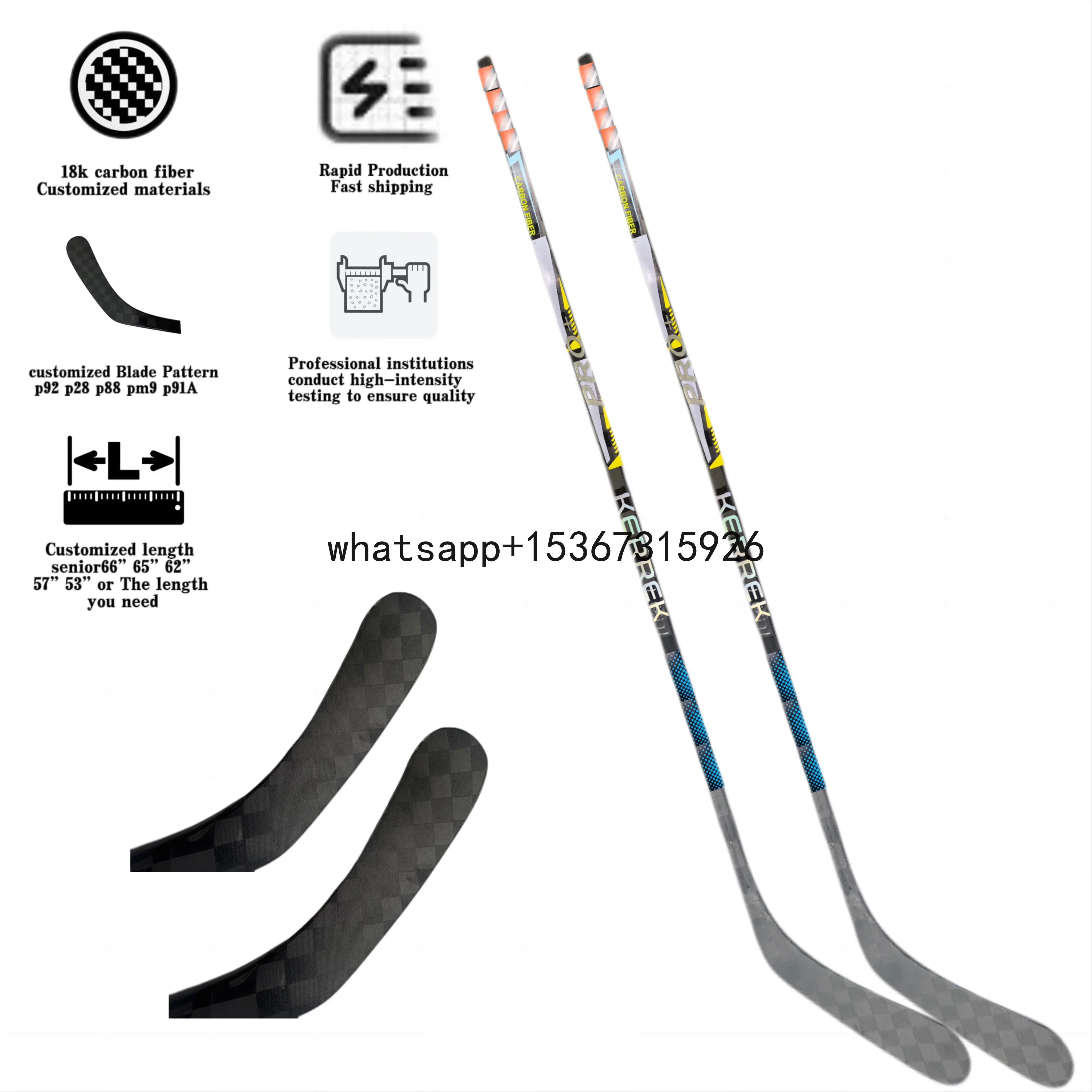 

2024 Popular New Products OEM Mini Goalie Hockey Stick Goalie Ice Hockey Stick With factory best