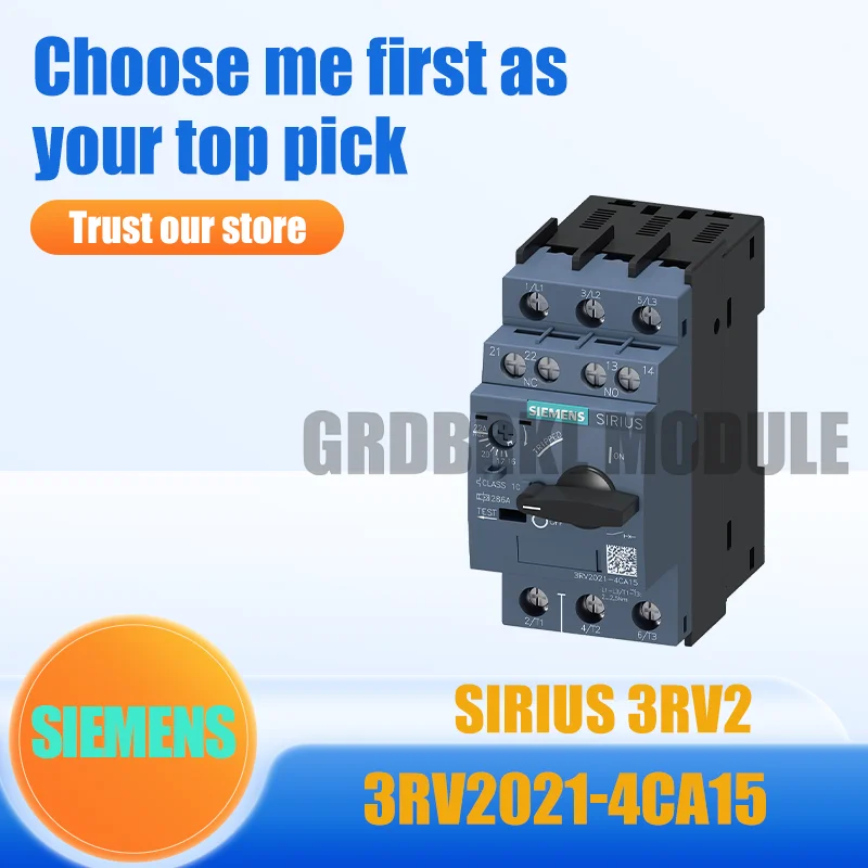 

New Original SIMIENS 3RV2021-4CA15 Motor Protection Circuit Breaker 16-22 A