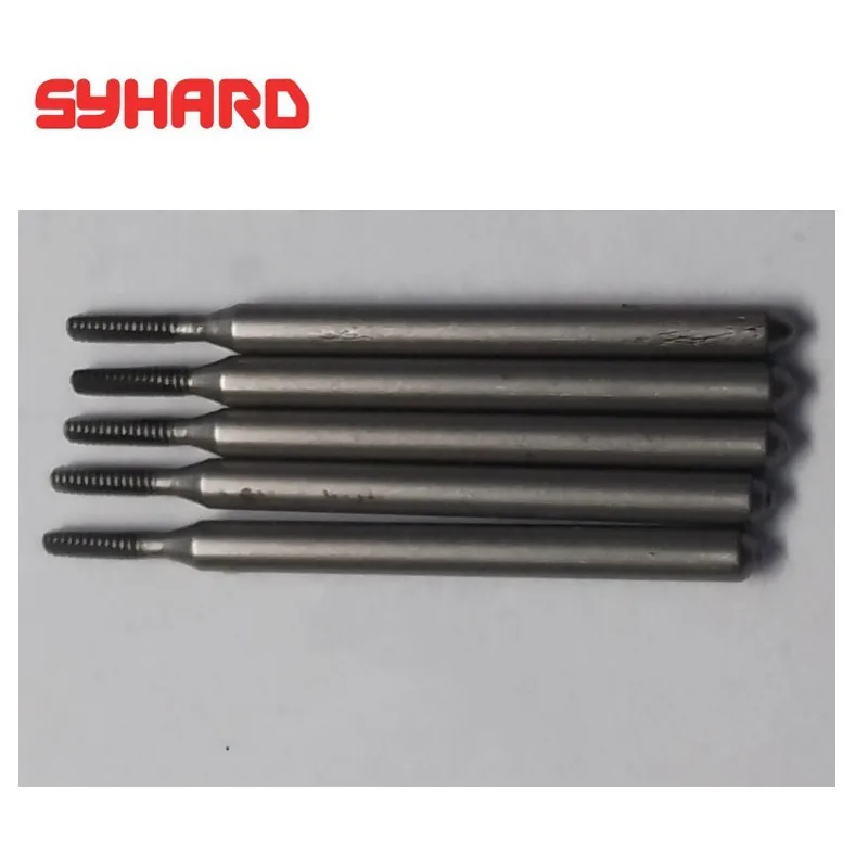 Micro Taps For Watches And Clocks HSS Flat Head Extrusion Tapping M0.9 Internal Thread Processing Head Repair Tool