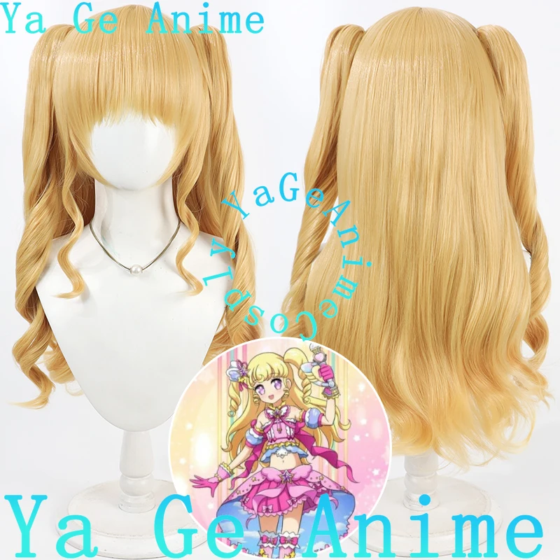 

В наличии Быстрая доставка Idol Time PriPara Yumehara Yui Косплей Парик Конский хвост Аниме Комикс Реальность Шоу Синтетический парик