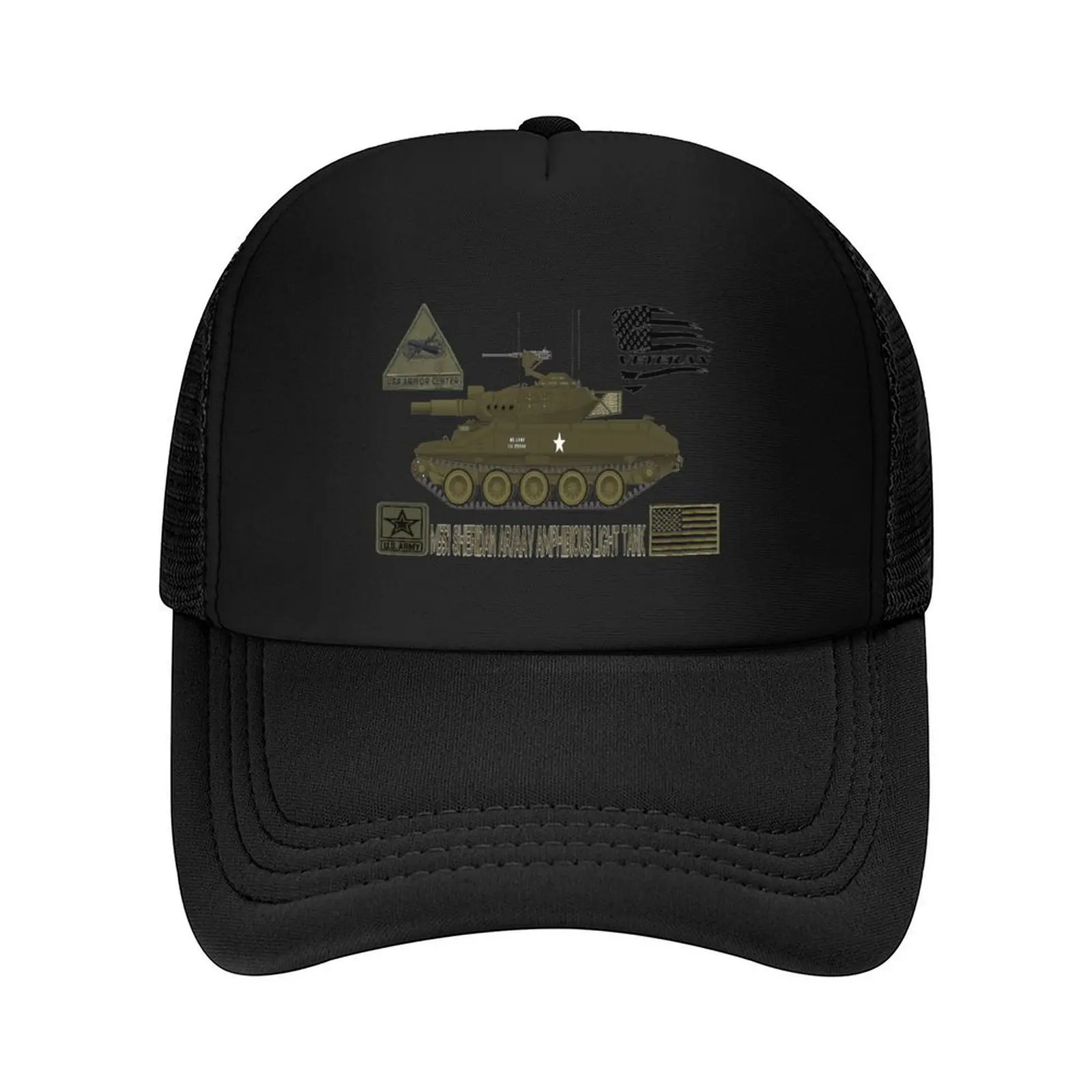 

M551 Sheridan AR-AAV USA Armor Center Fort Knox Baseball Cap Hood Hat Beach beach hat New Hat For Women Men's