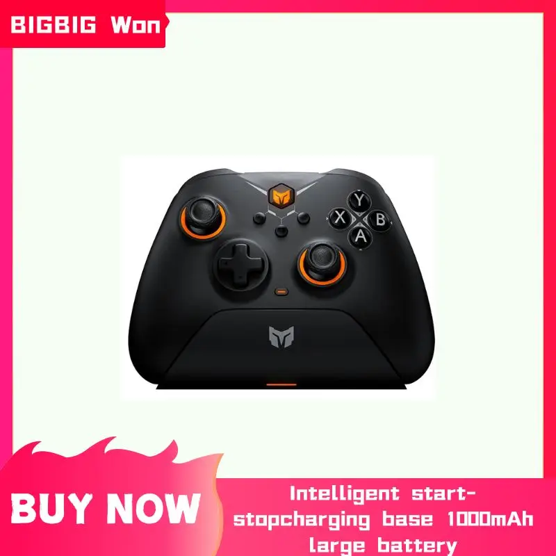 BIGBIG Won Gale Wireless Gaming Controllers for Switch Gamepad with Hall Effect Trigger Function Somatosensory Intelligent Start