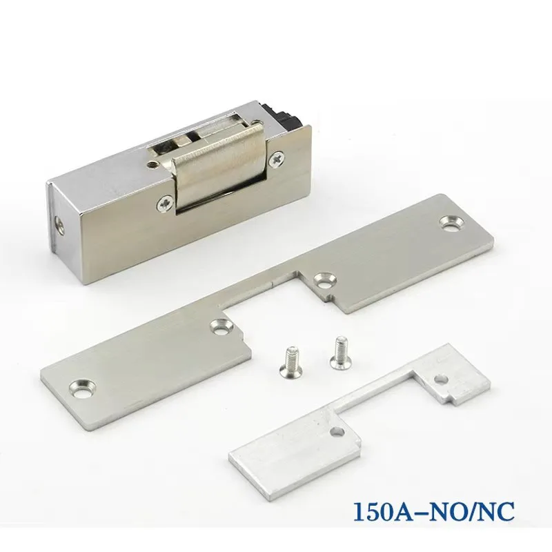 Electric Strike Door Lock Electronic For Access Control System New Fail Secure Stainless Door 12V DC Fail-Secure NO NC Lock