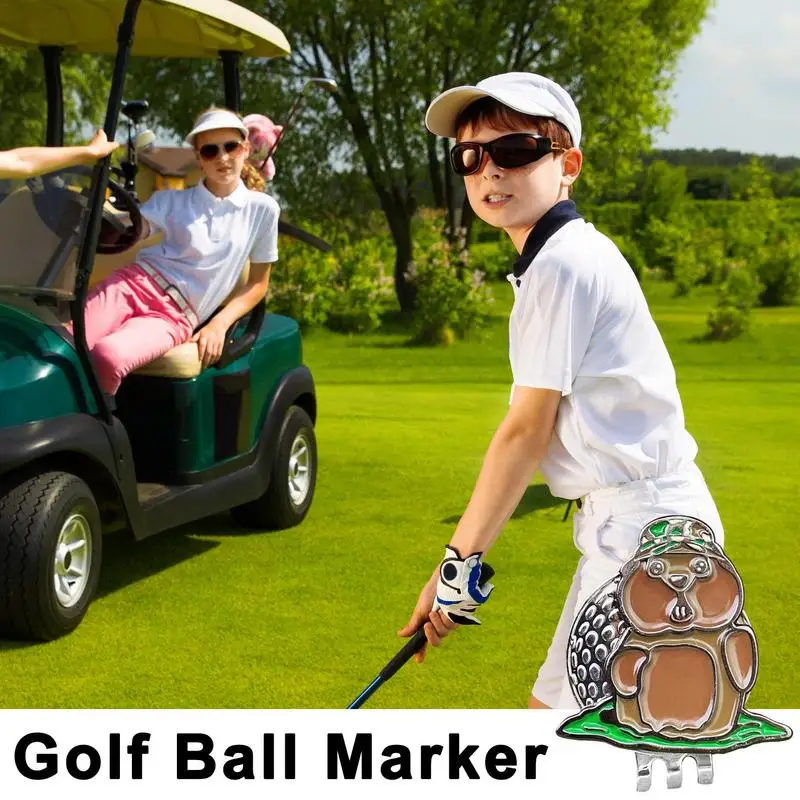 Magnetic Golf Hat Clip Funny Golf Marker Hat Clip Multi-Purpose Golf Accessories For Golf Novices Enthusiast And Professions