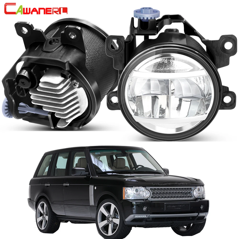 2 X 30W 4000LM Upgrade LED Fog Light Assembly Car Fog Driving Lamp For Land Rover Range Rover III SUV (LM) 2009 2010 2011 2012