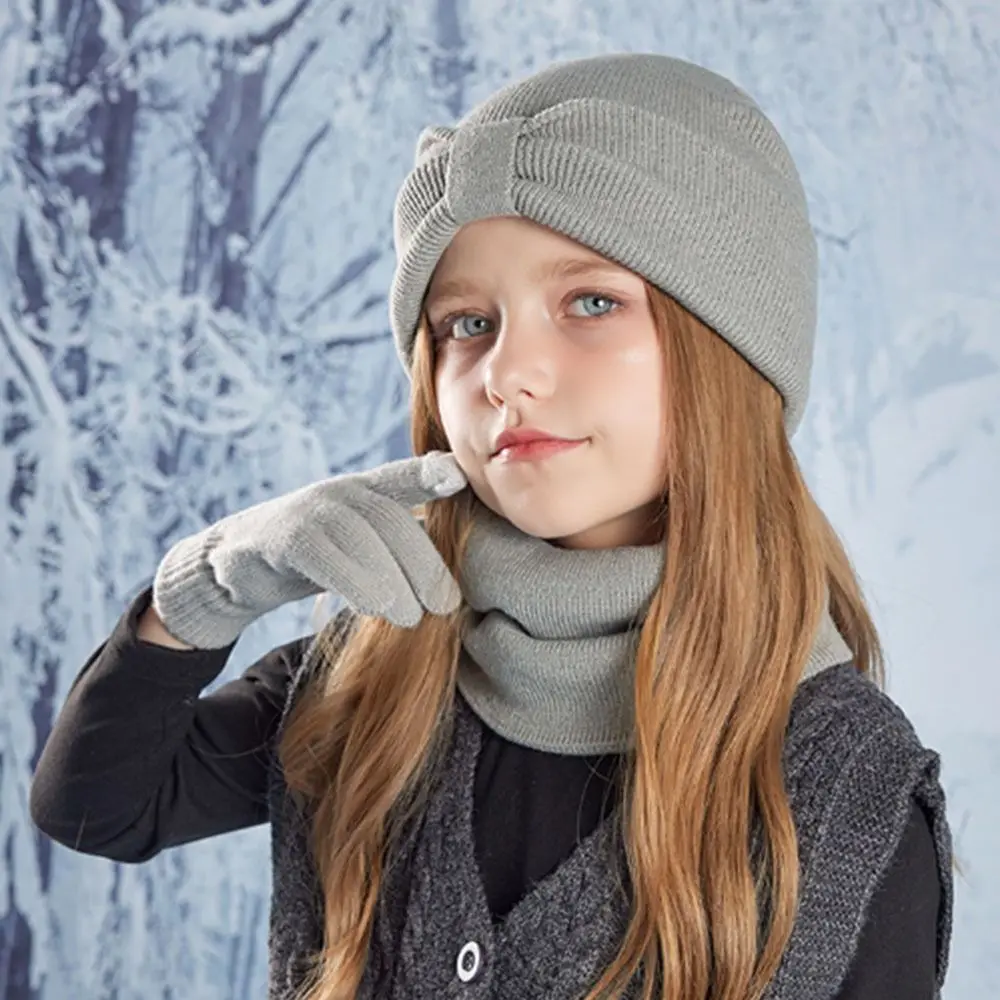 conjunto-de-3-pecas-gorro-de-malha-cor-solida-cachecol-e-luvas-infantis-quentes-grossos-e-a-prova-de-vento-com-pompom-de-malha-para-inverno