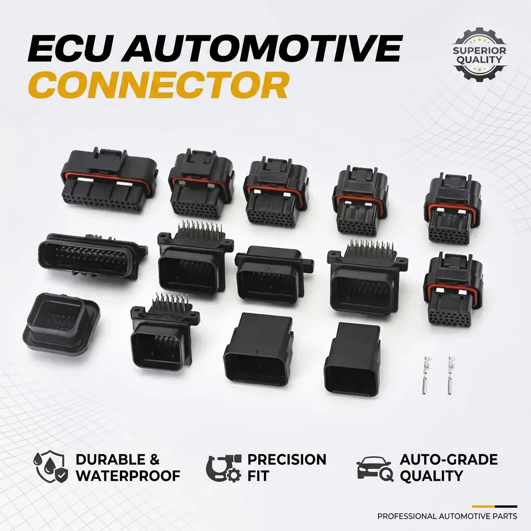 26P 34P Car Wire Socket ECU Connector AC Assembly 3-1437290-7 3-1437290-8 1473416-1 1473416-2 4-1437290-0 4-1437290-9 6437288-2