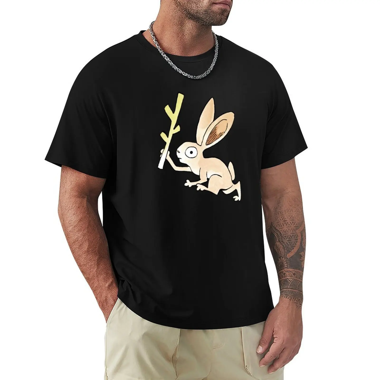 

Medieval Rabbit & Leek T-Shirt anime clothes gifts for boyfriend designer shirts vintage clothes vintage t shirt men