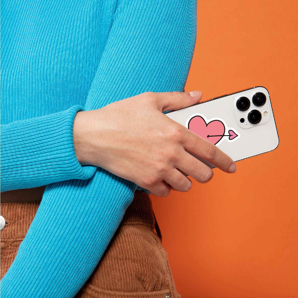 100PCS Colorful Love Hearts Stickers For Decoration Planner Phone Case Scrapbook Journals Decoration Suitcase Helmet Stickers