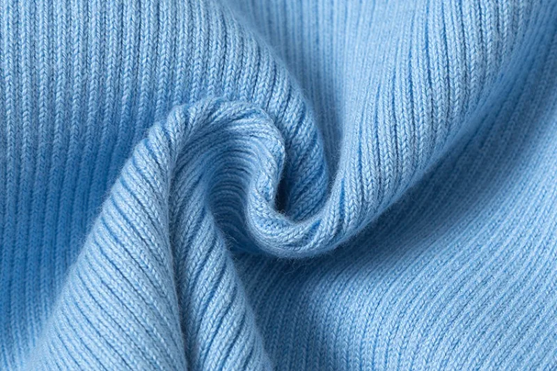 UNITIM Herbst Winter Kinder Mädchen Pullover Säugling Baby Mädchen Bonbonfarben Rollkragenpullover 1-6 Jahre Mädchen Einfache Lässige Strickwaren – Detail 28