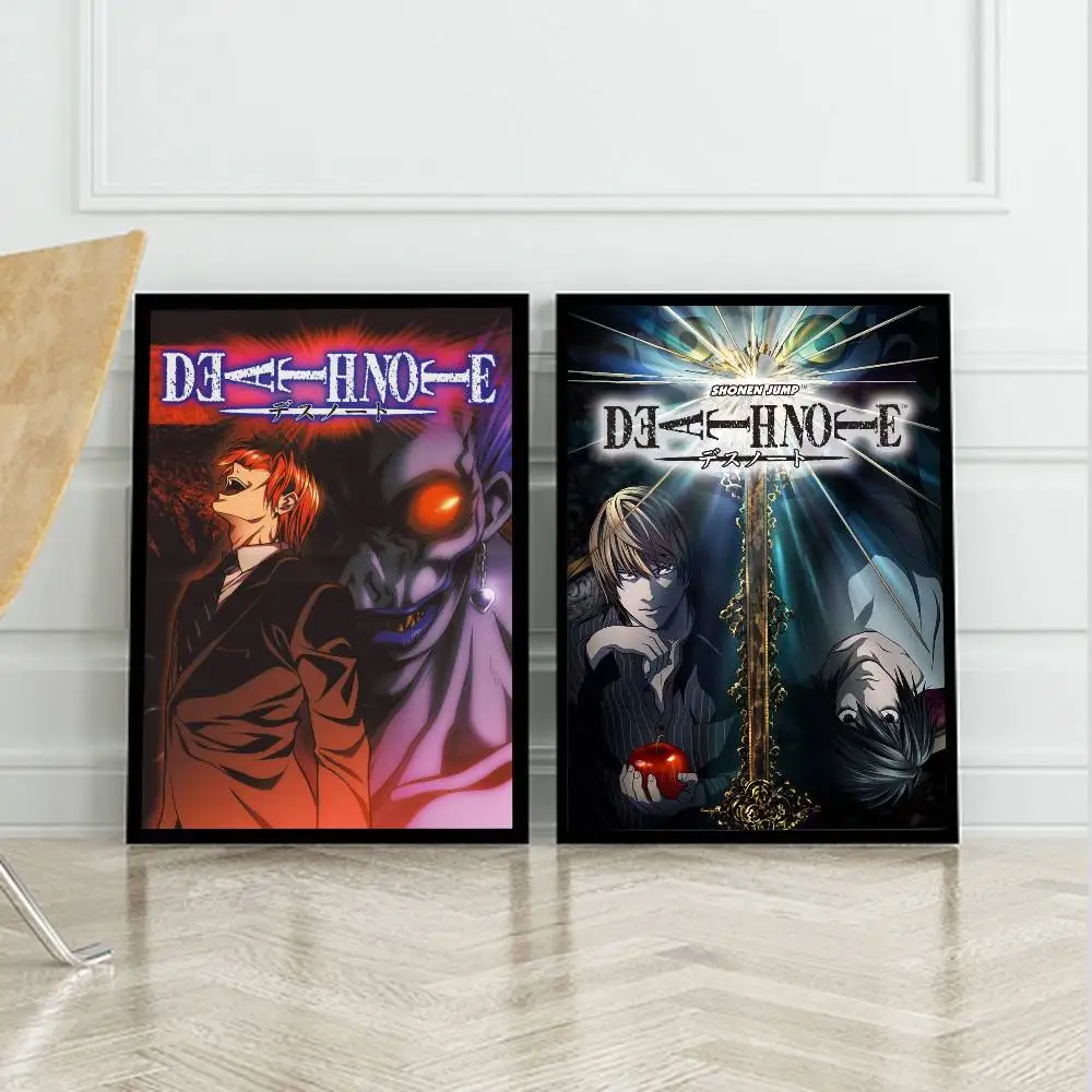 Póster de Anime con personaje de Death Note japonés, impresión para dormitorio, sala de estar, decoración del hogar, pintura, arte de pared, Mural de imagen HD, 1 ud.