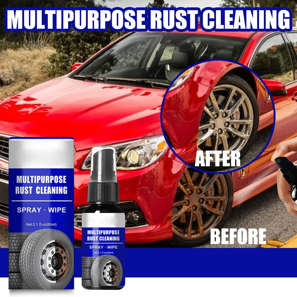 دراجة نارية متعددة الأغراض مزيل الصدأ رذاذ سيارة معدنية الصدأ الطلاء صيانة سيارة تنظيف وكيل السطح H3M0 #1