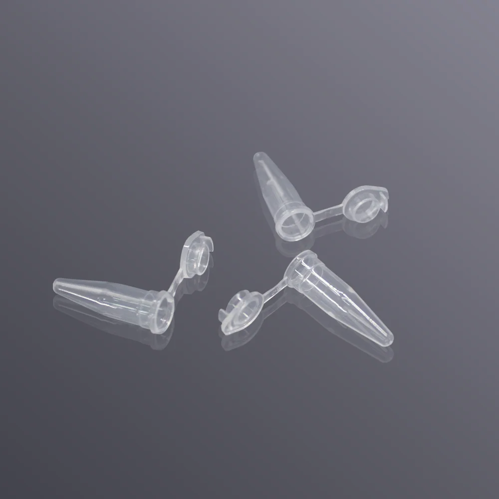 

Microtubes Centrifuge Tube 0.2ml Transparent Laboratory EP Centrifugal PCR Tube 200 ul Bottom Tip Seal Package 1000/PK