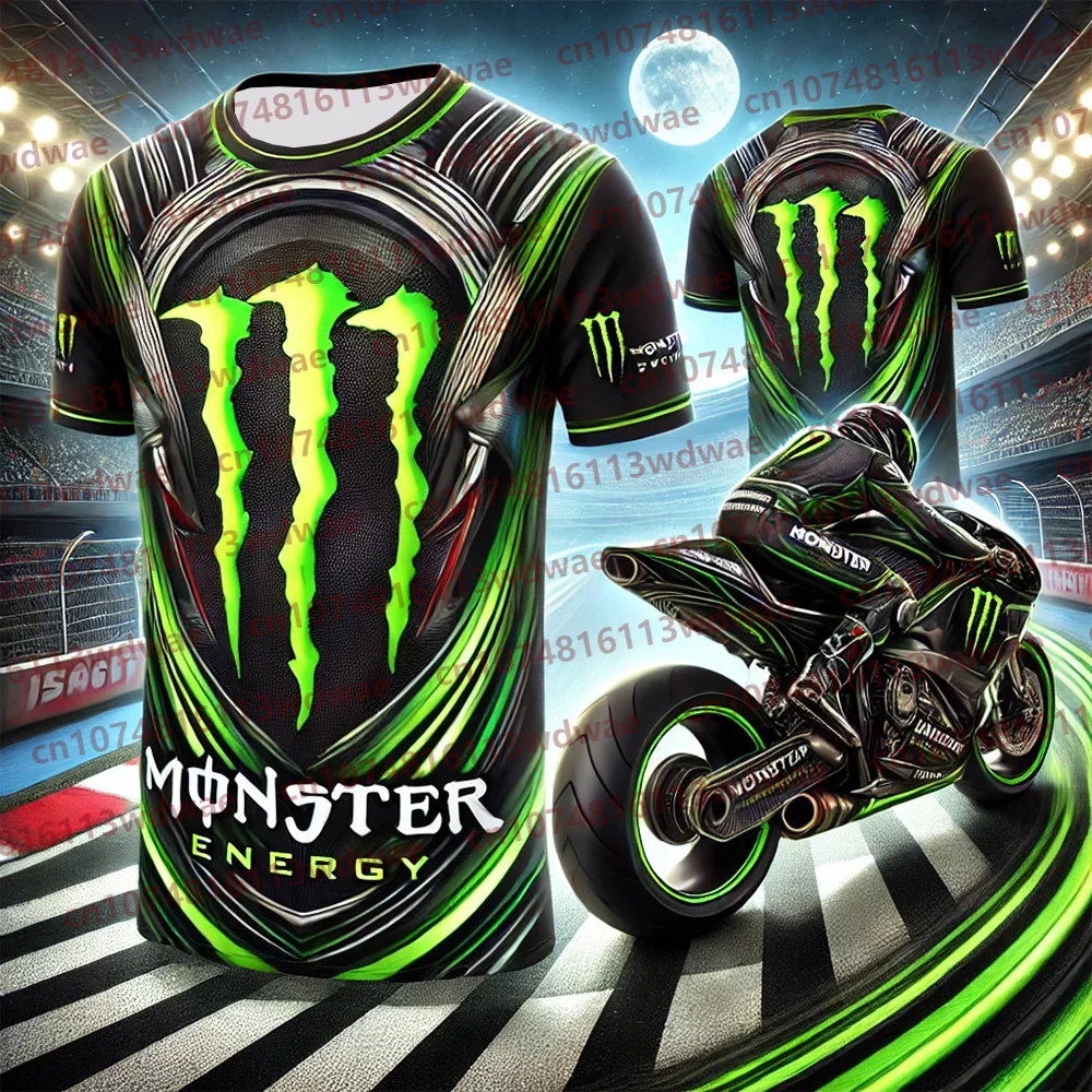 

Monster Energy T-shirt Official Monster Energy Graphic T-Shirt For Men 3D Print Motorcycle T-shirt Top Men Women T-Shirt Unisex
