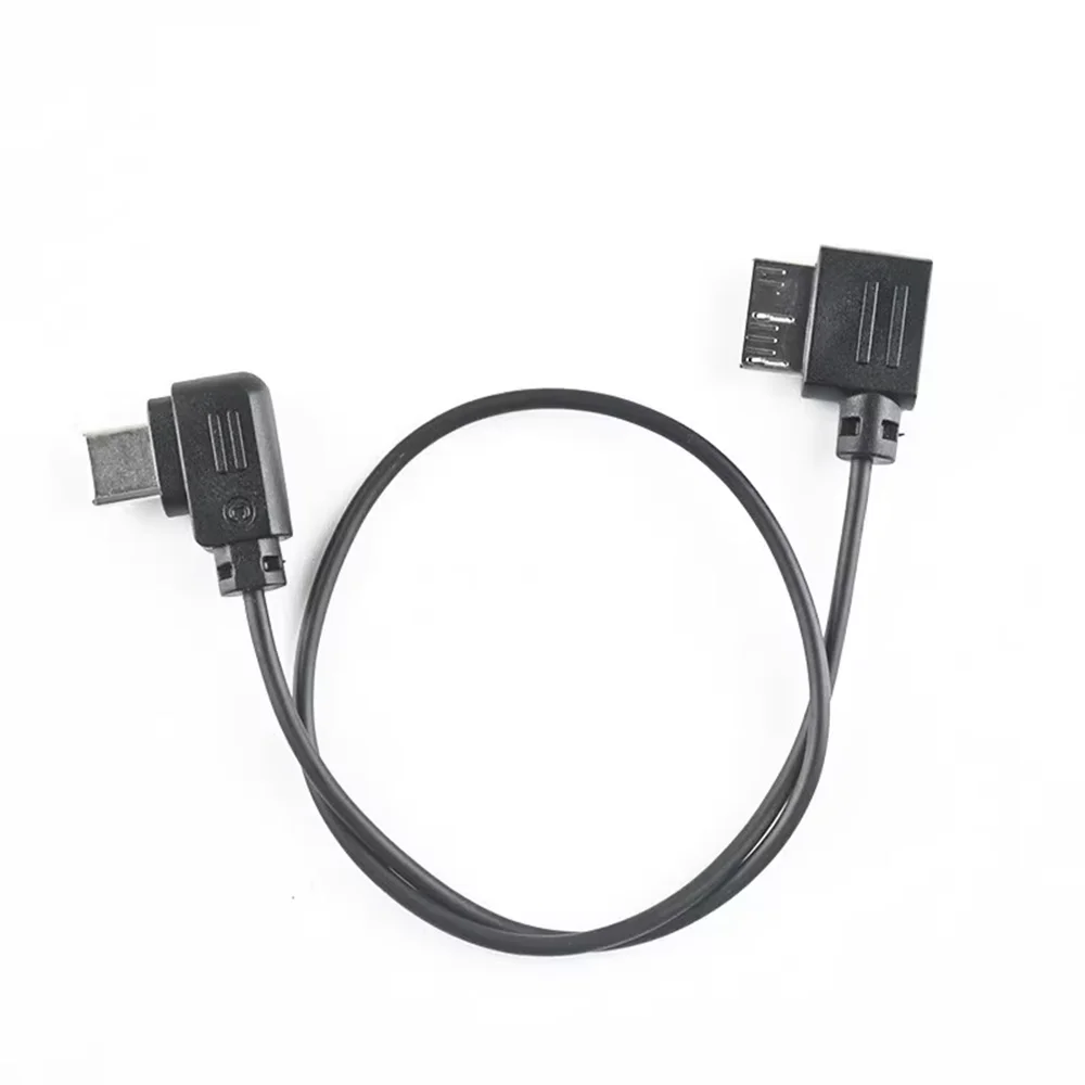 Type-C to Micro B USB 3.0 Camera Control Cable for DJI RSC2 RS3 RS4 Pro RS2 Canon 5D Mark IV , 5DSR 1DX2 Nikon D5 D6 D850 Camera