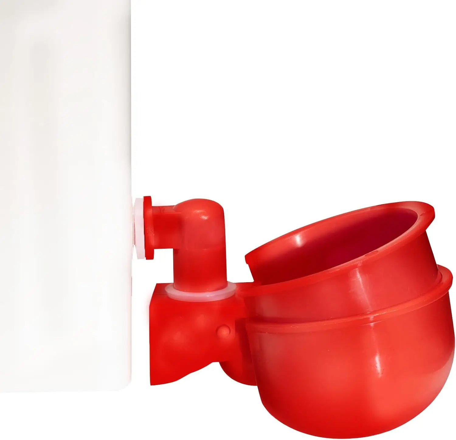 مجموعة سقي وحدة تغذية الدجاج ذات الكوب المزدوج - 10 رطل/2 جالون · مبيعات المصنع مباشرة