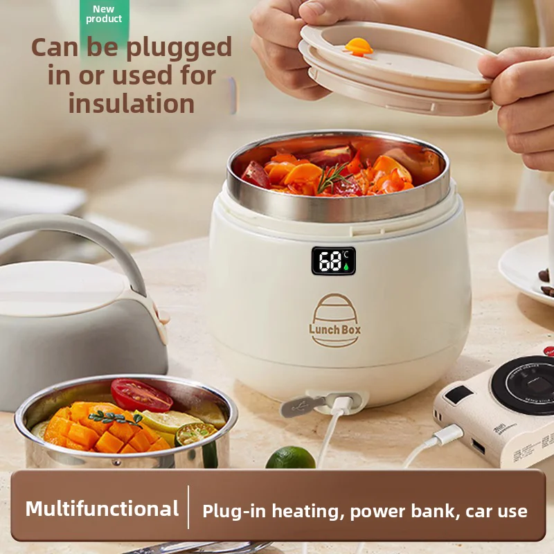 

Суперизолированный термоконтейнер для обедов, сохраняющий тепло до 24 часов, новинка 2026 года для офисных работников, из нержавеющей стали 316, пищевой контейнер