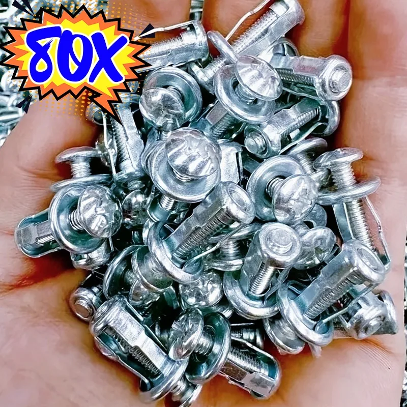 M4 M5 M6 Jack Nuts Petal Screws Metal Rivet Nut Expansion Plugs Anchors Lock Bolt Nut Fixing Screw Rivetnut Clamp Wall Fasteners